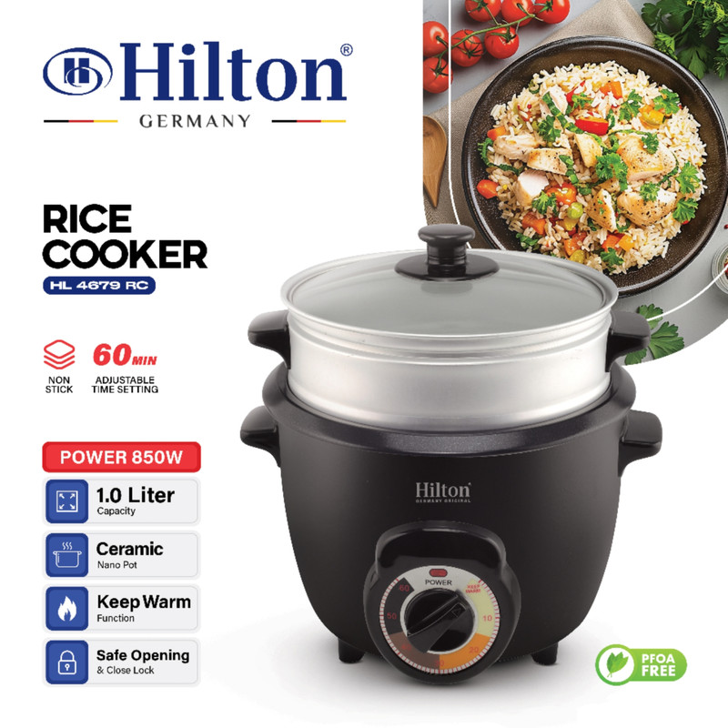 پلوپز 4 نفره هیلتون مدل HL4679RC .